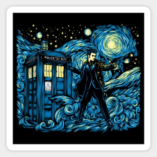 Tenth doctor dreams of time and space Magnet